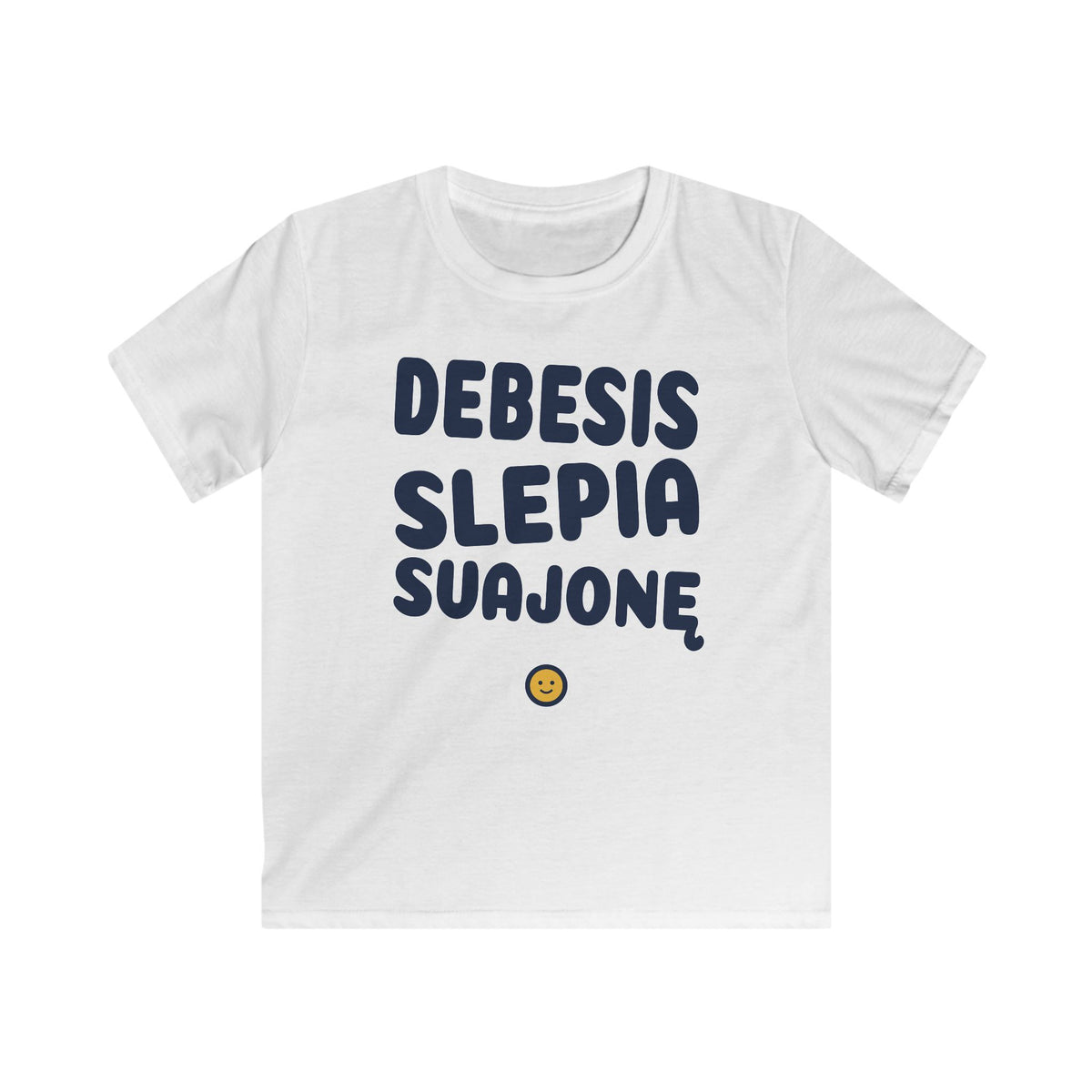 Debesis slepia svajonę.