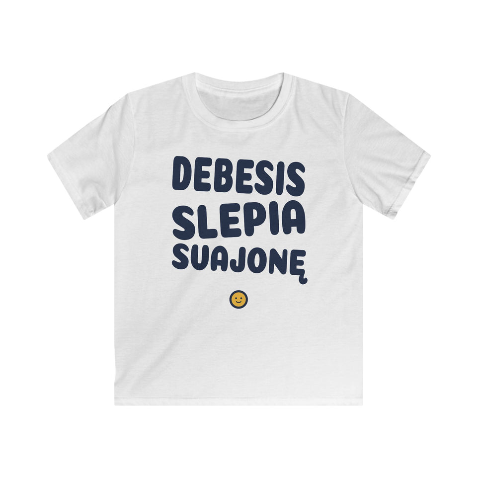 Debesis slepia svajonę.