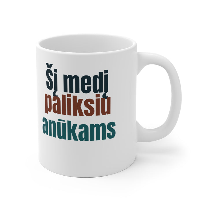 Šį medį paliksiu anūkams