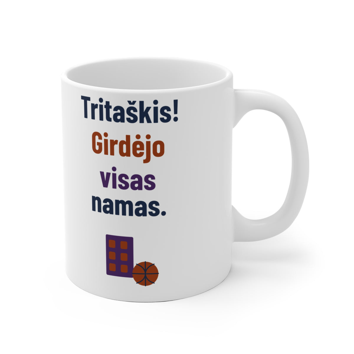 Tritaškis! Girdėjo visas namas.