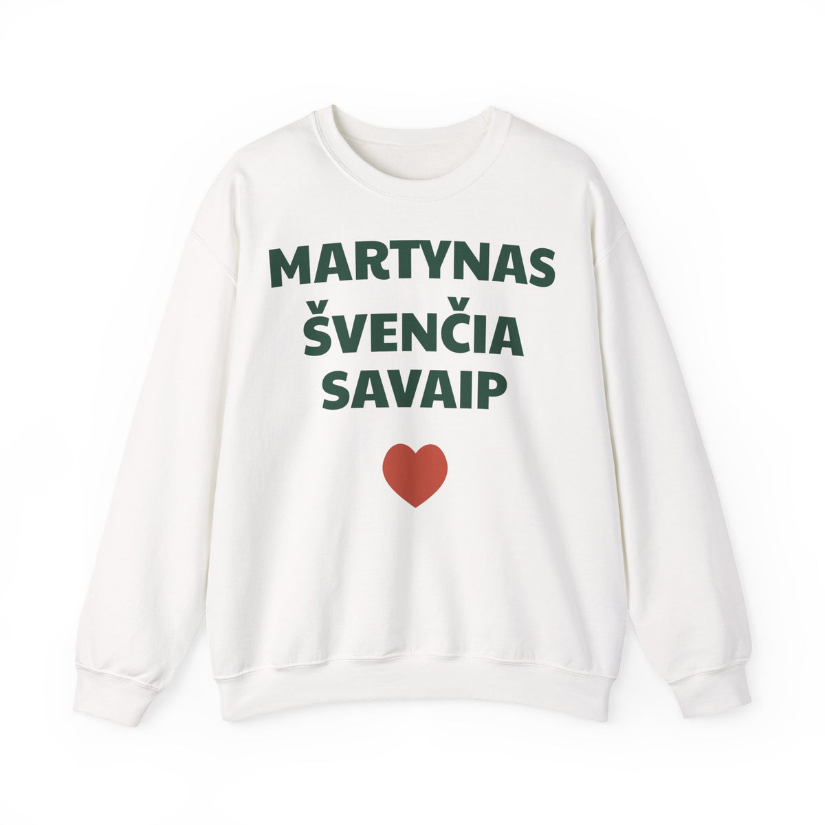 Martynas švenčia savaip — Džemperis, spauda priekyje