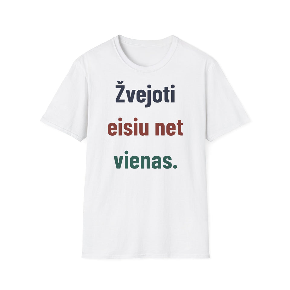 Žvejoti eisiu net vienas.