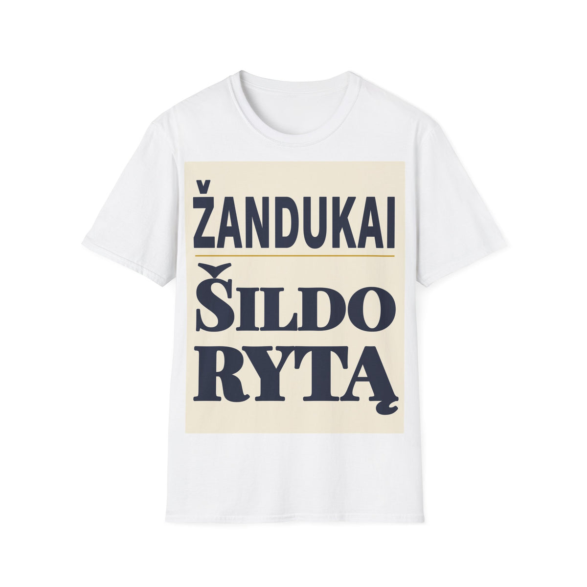 Žandukai šildo rytą.