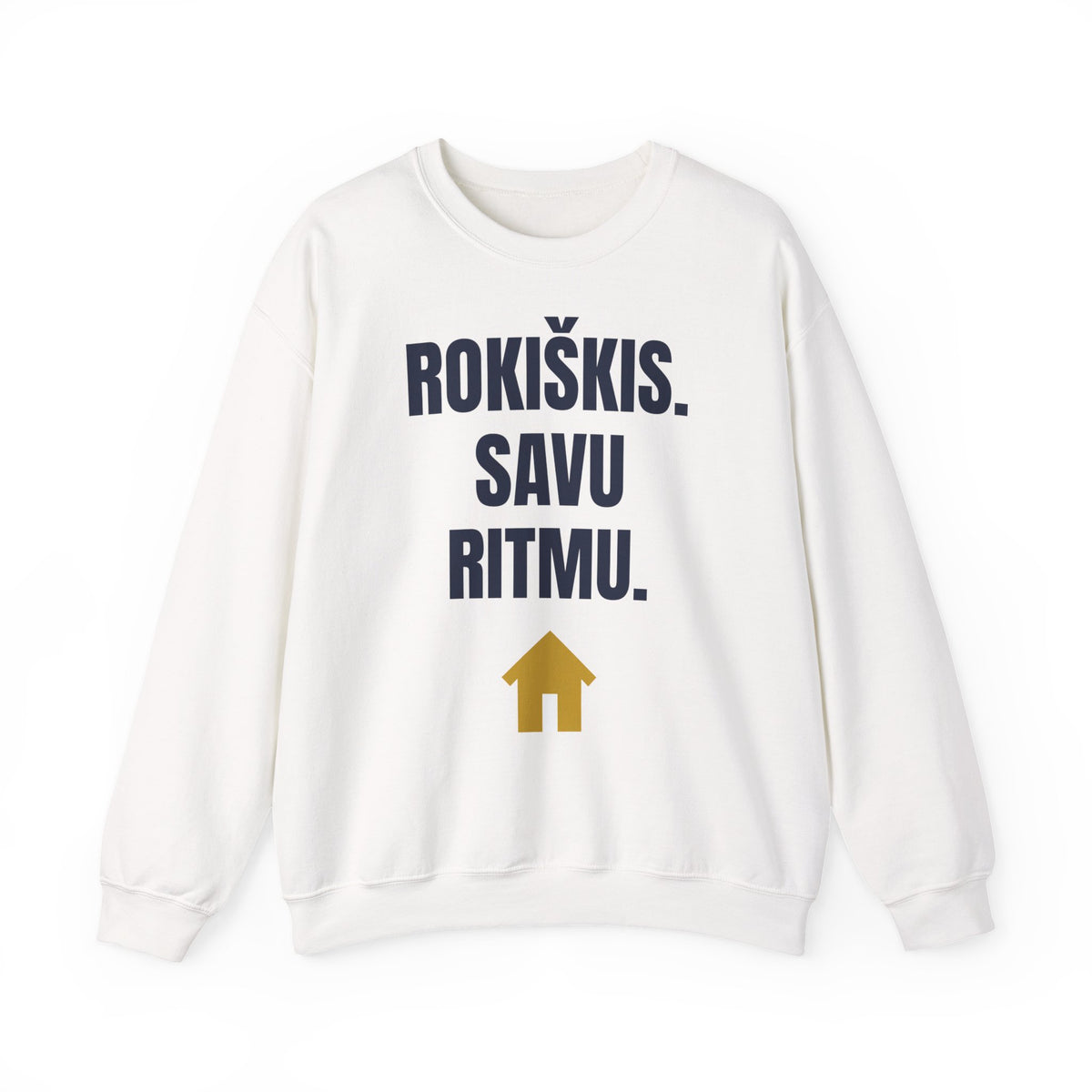 Rokiškis. Savu ritmu. — Džemperis, spauda priekyje
