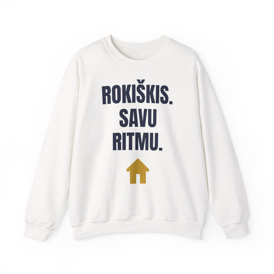 Rokiškis. Savu ritmu. — Džemperis, spauda priekyje