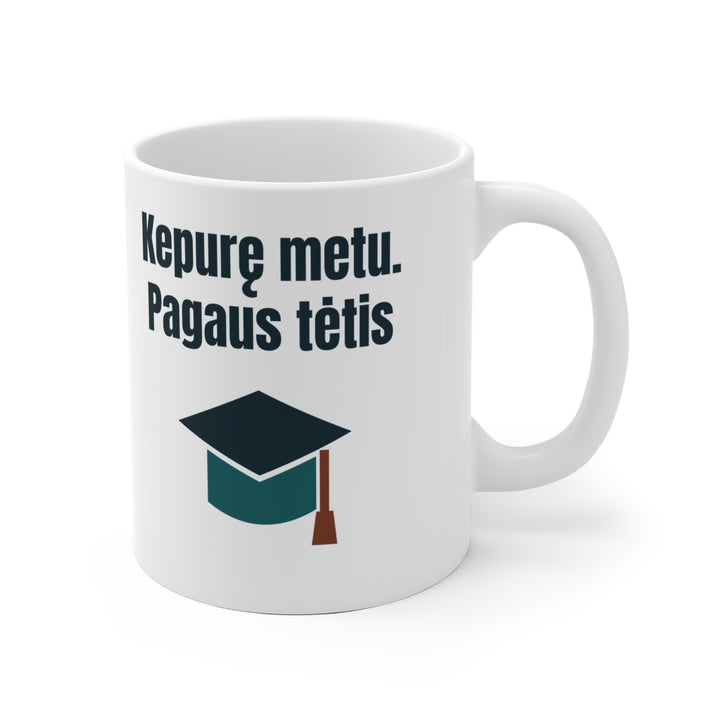 Kepurę metu. Pagaus tėtis