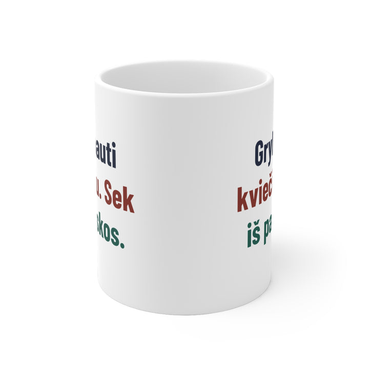 Grybauti kviečiu. Sek iš paskos.