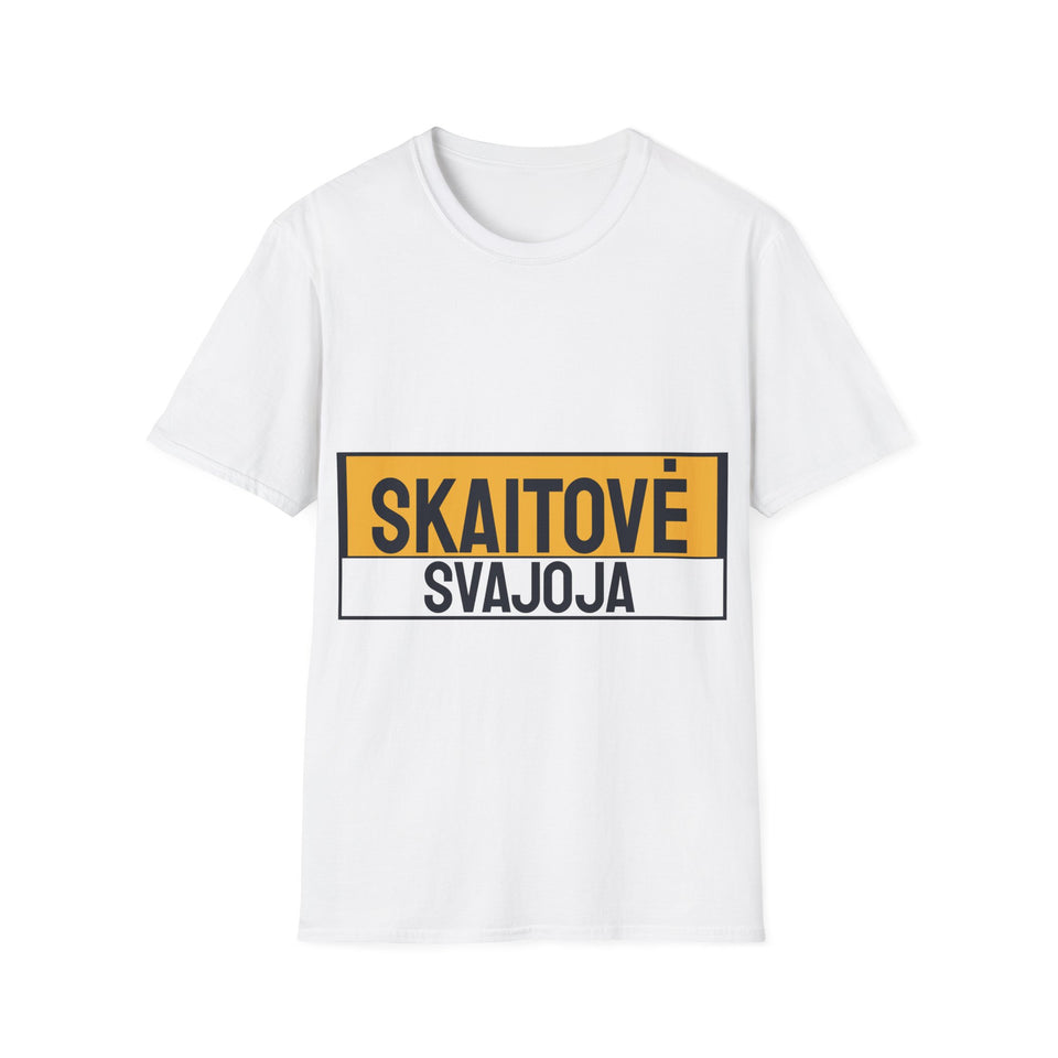 Skaitovė svajoja.