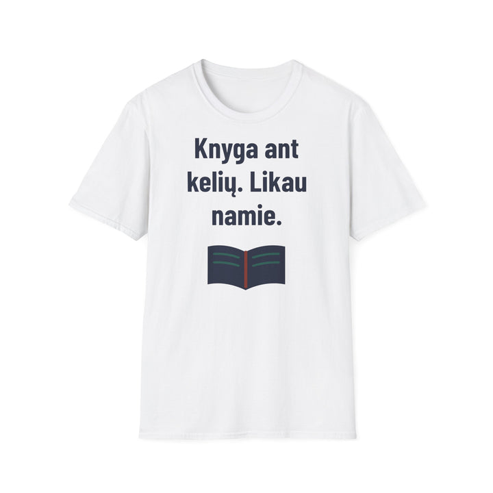 Knyga ant kelių. Likau namie.