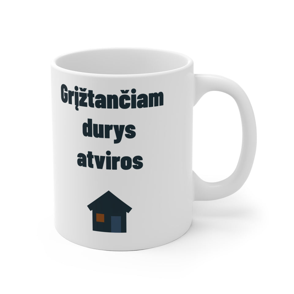 Grįžtančiam durys atviros