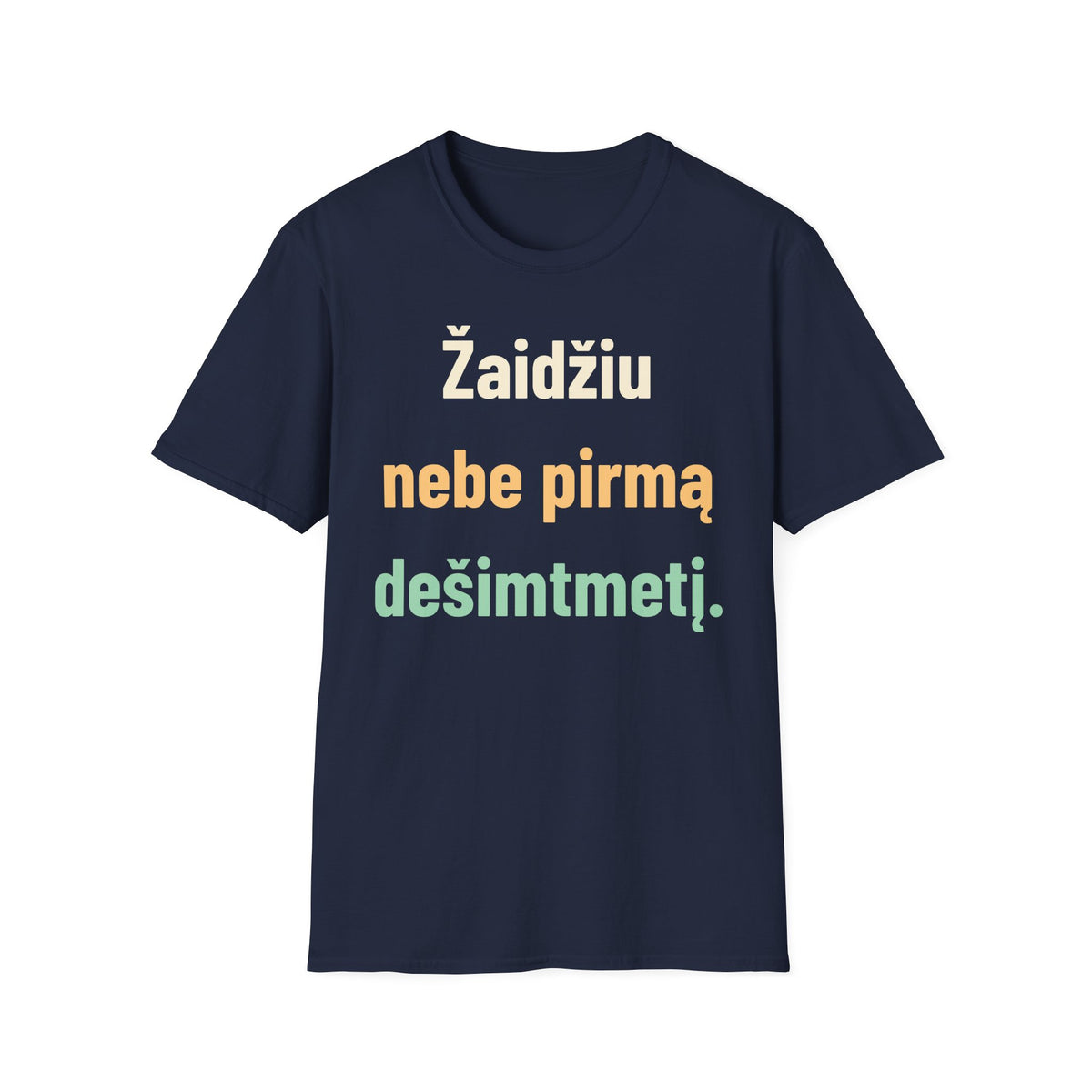 Žaidžiu nebe pirmą dešimtmetį.