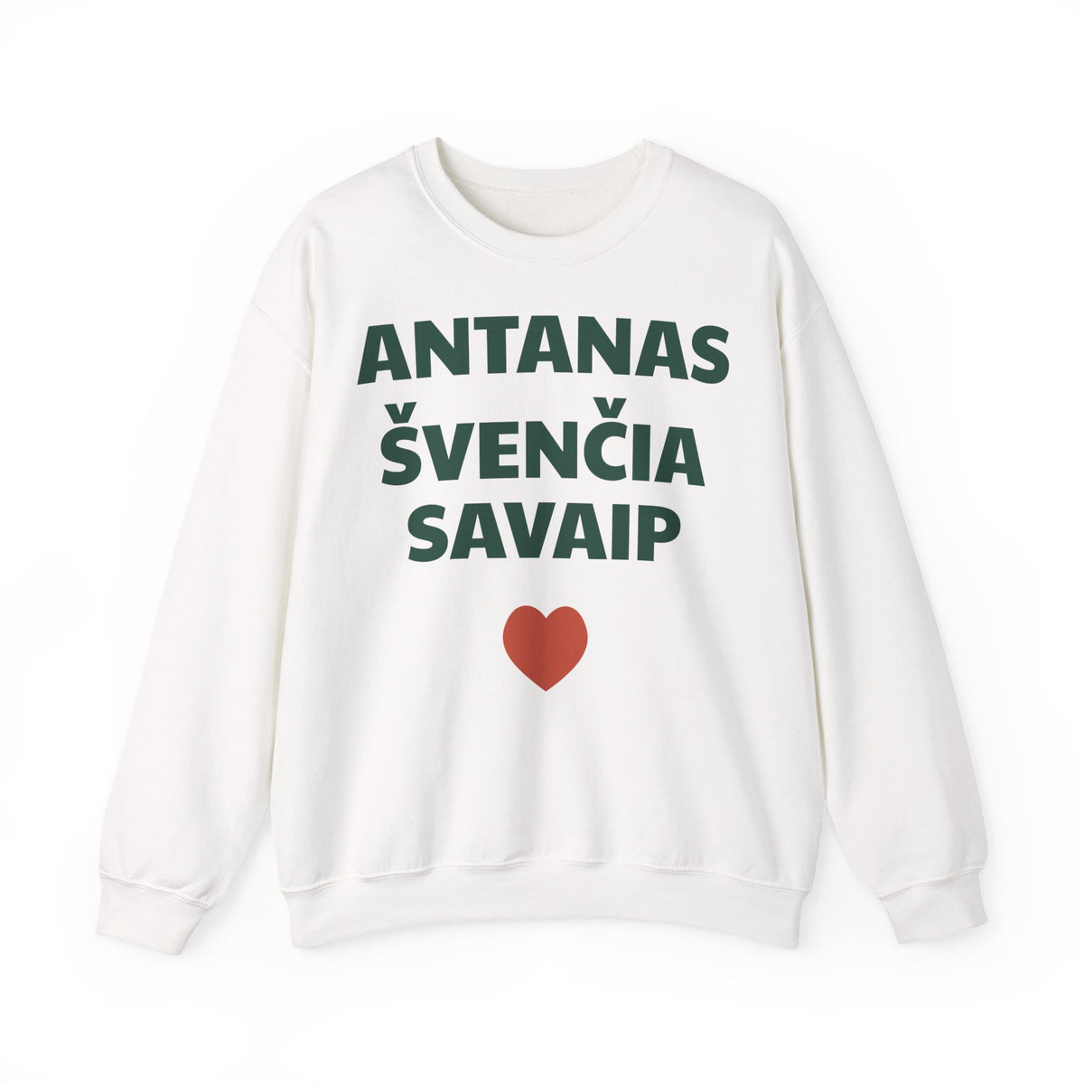 Antanas švenčia savaip — Džemperis, spauda priekyje