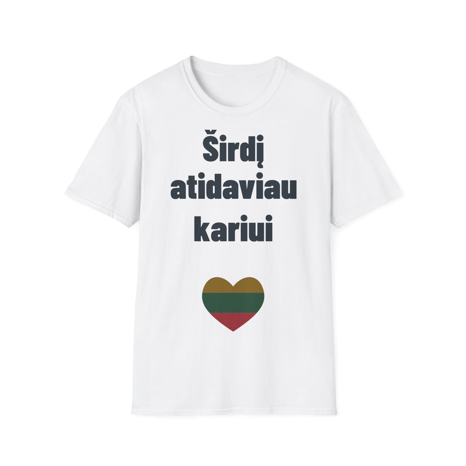 Širdį atidaviau kariui