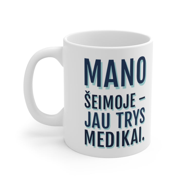 Mano šeimoje – jau trys medikai.