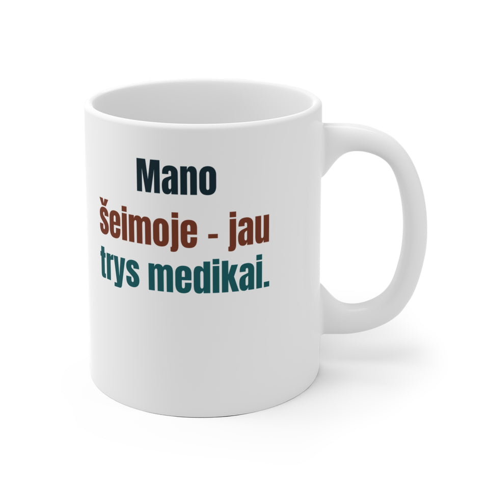 Mano šeimoje – jau trys medikai.