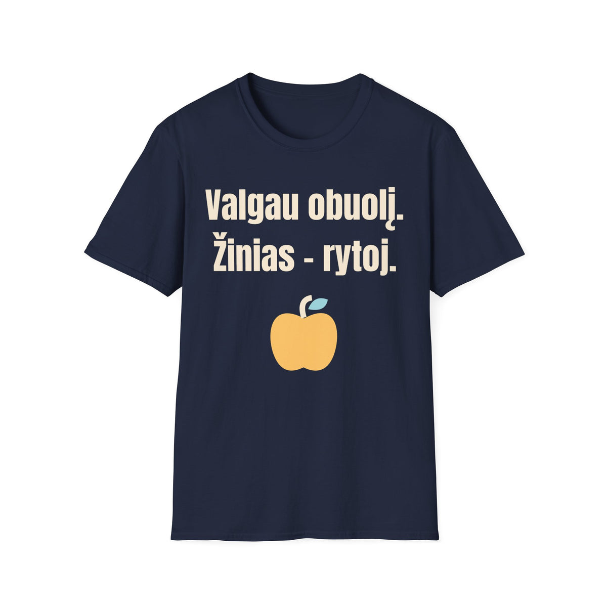 Obuolį suvalgiau. Žinių – dar ne.