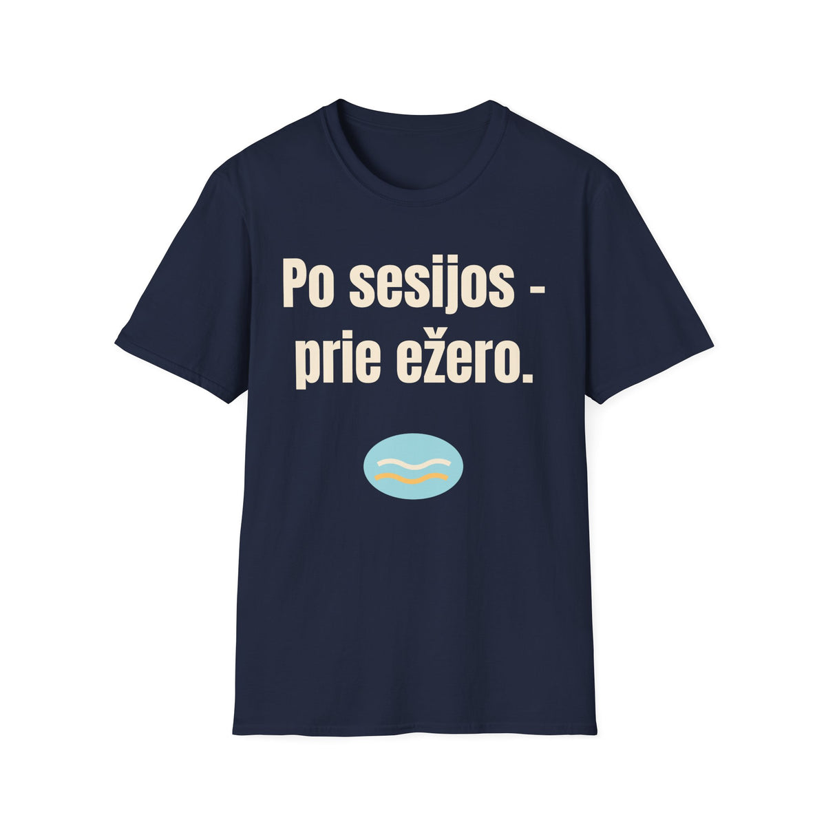 Po sesijos – prie ežero.