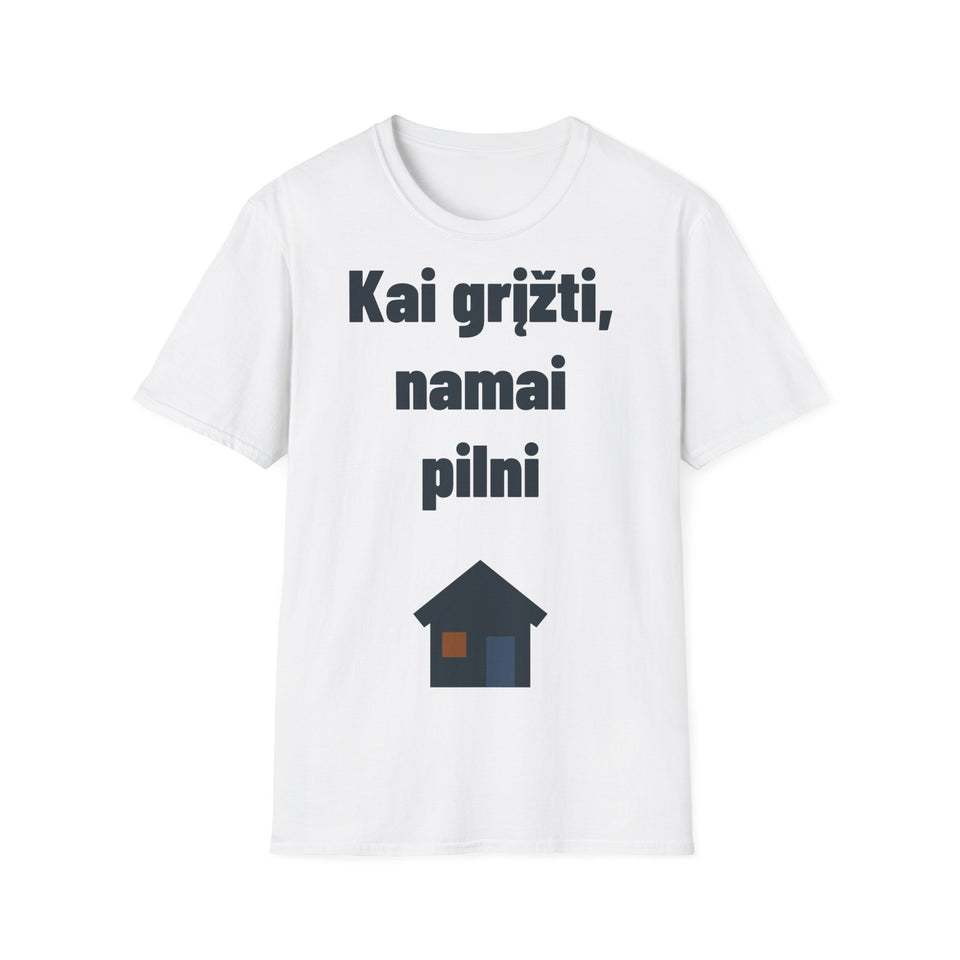 Kai grįžti, namai pilni
