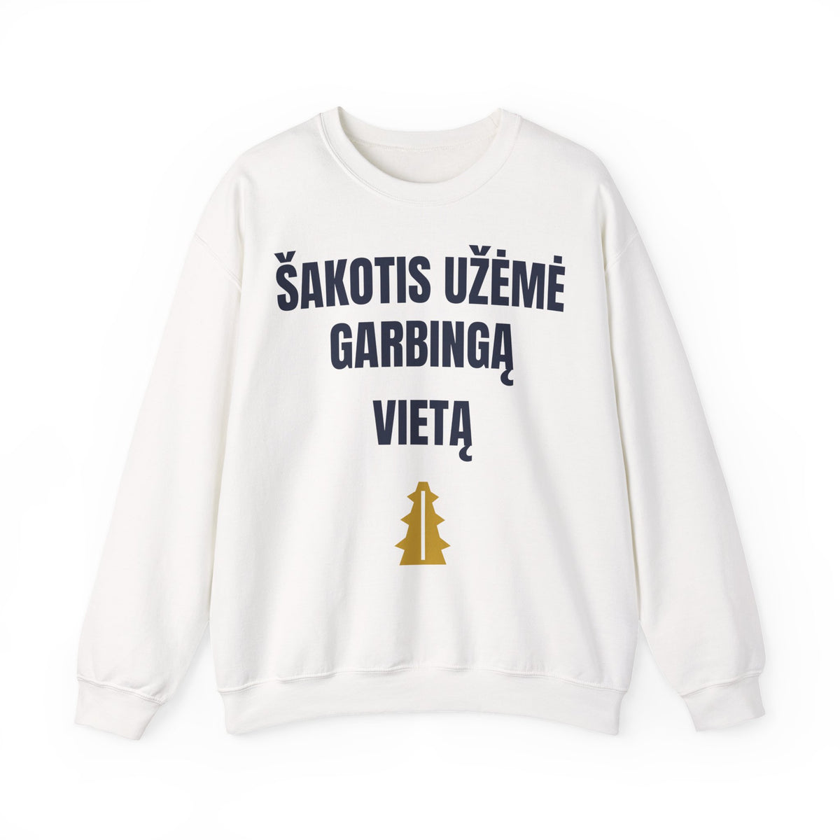 Šakotis užėmė garbingą vietą — Džemperis, spauda priekyje