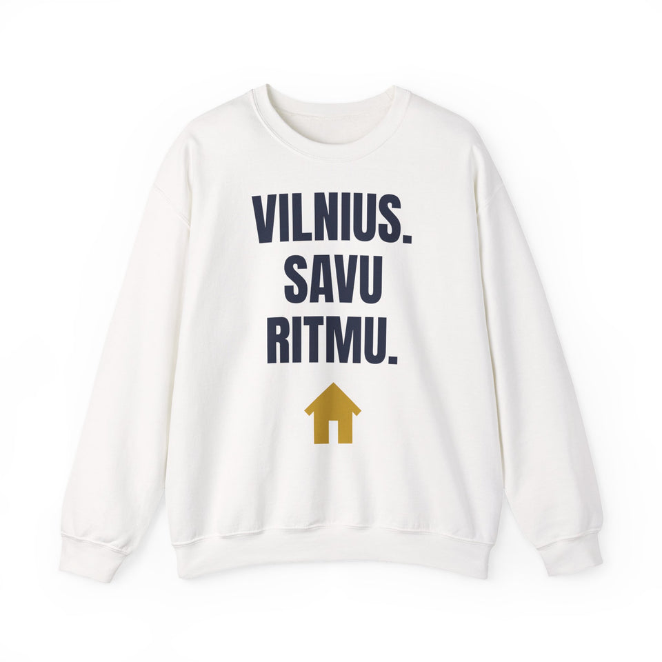 Vilnius. Savu ritmu. — Džemperis, spauda priekyje
