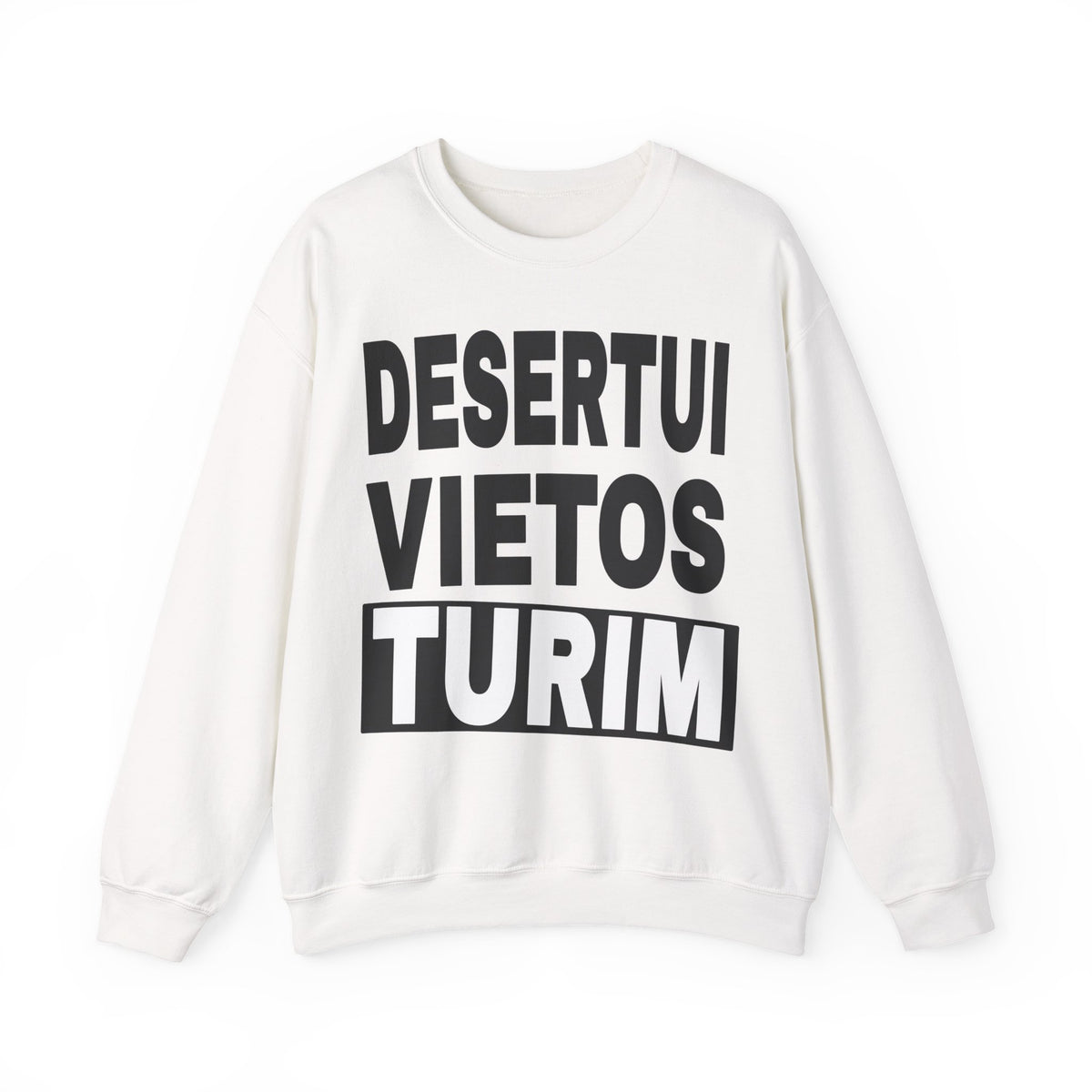 Desertui vietos turim.