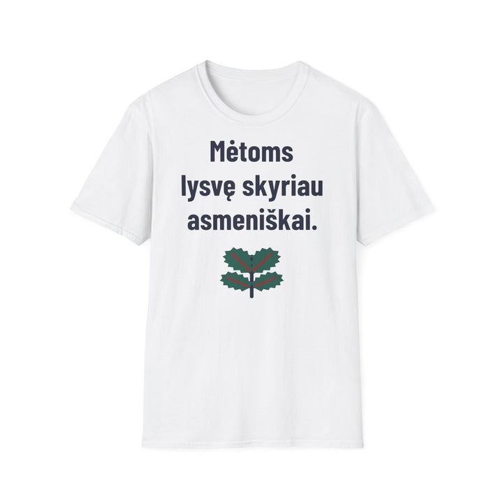 Mėtoms – atskira lysvė.