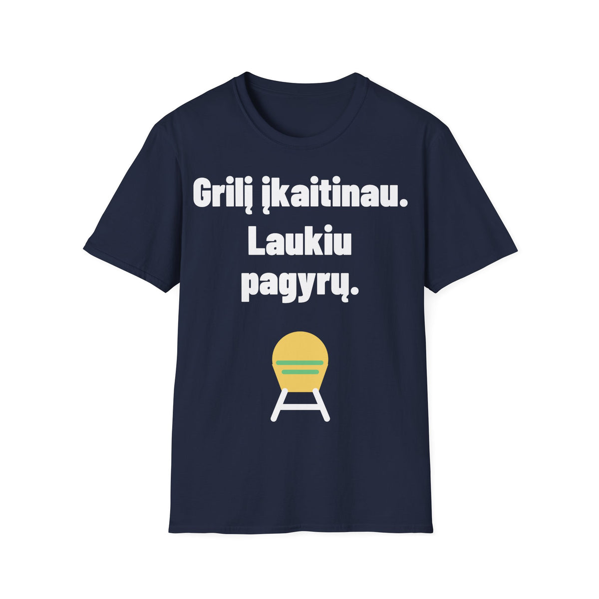 Grilį įkaitinau. Laukiu pagyrų.