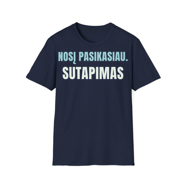Nosį pasikasiau. Sutapimas