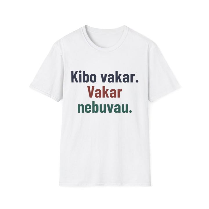 Kibo vakar. Vakar nebuvau.