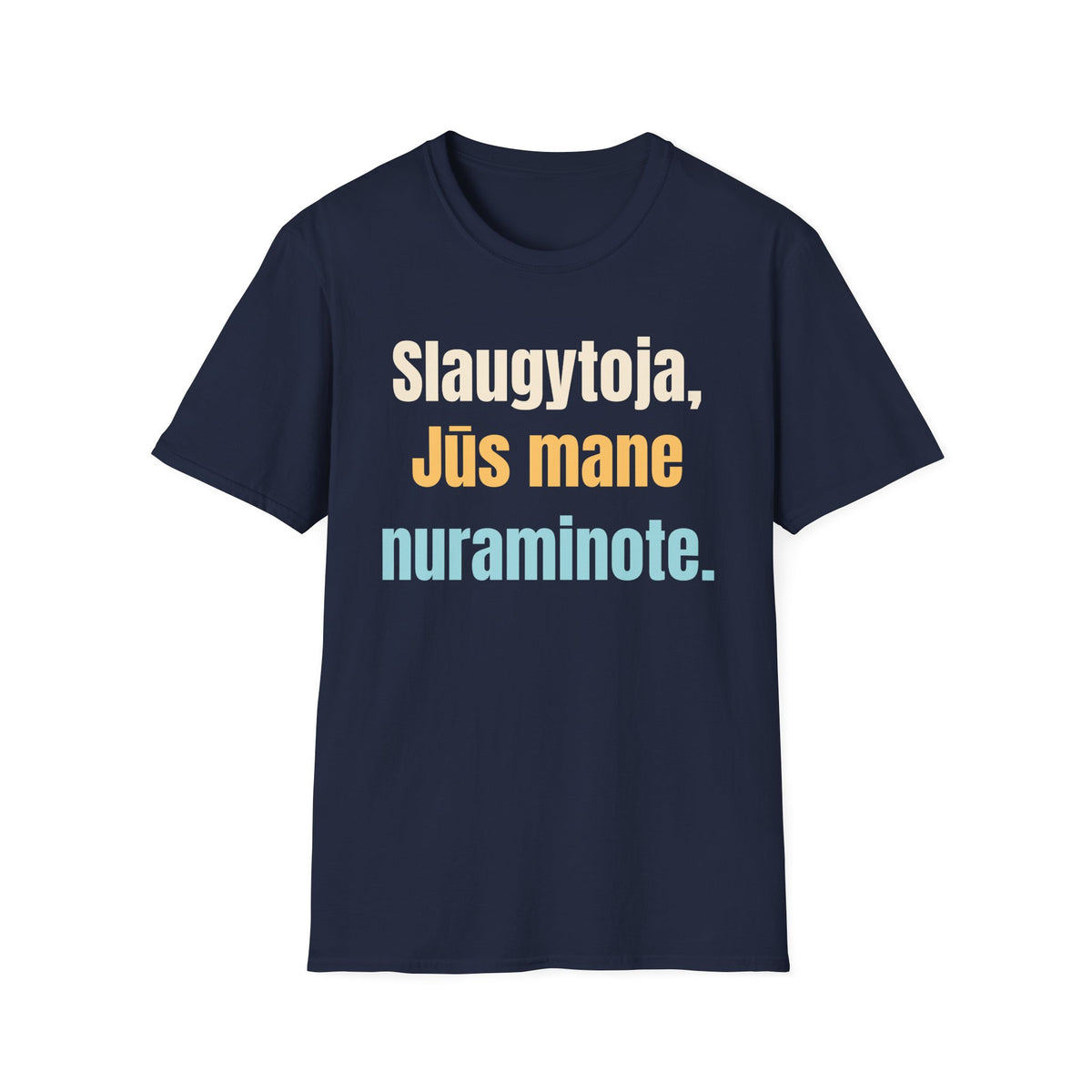 Slaugytoja, Jūs mane nuraminote.