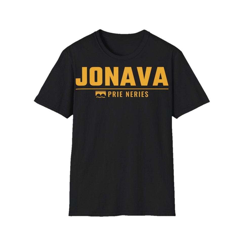Marškinėliai „Jonava“ – juoda