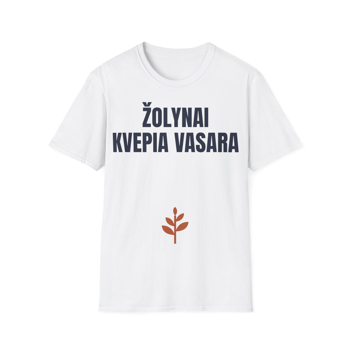 Žolynai kvepia vasara — Marškinėliai, spaudos vaizdas