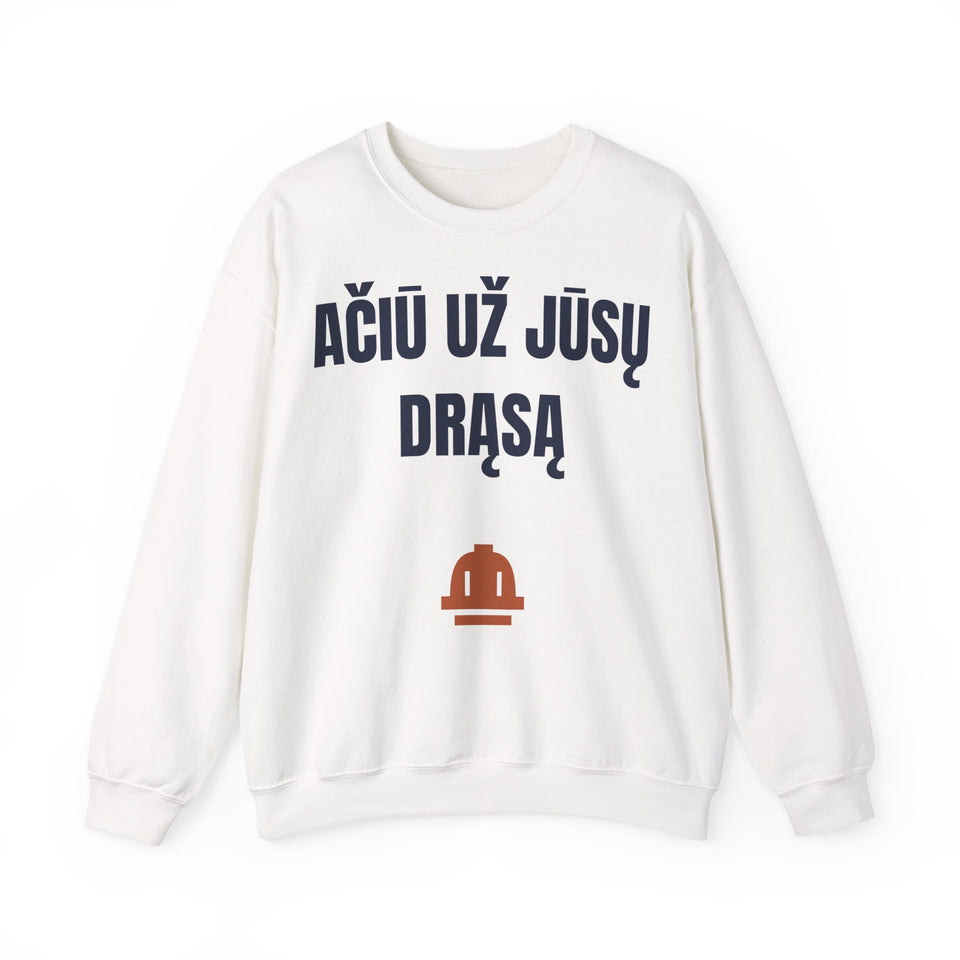 Ačiū už Jūsų drąsą — Džemperis, spaudos vaizdas
