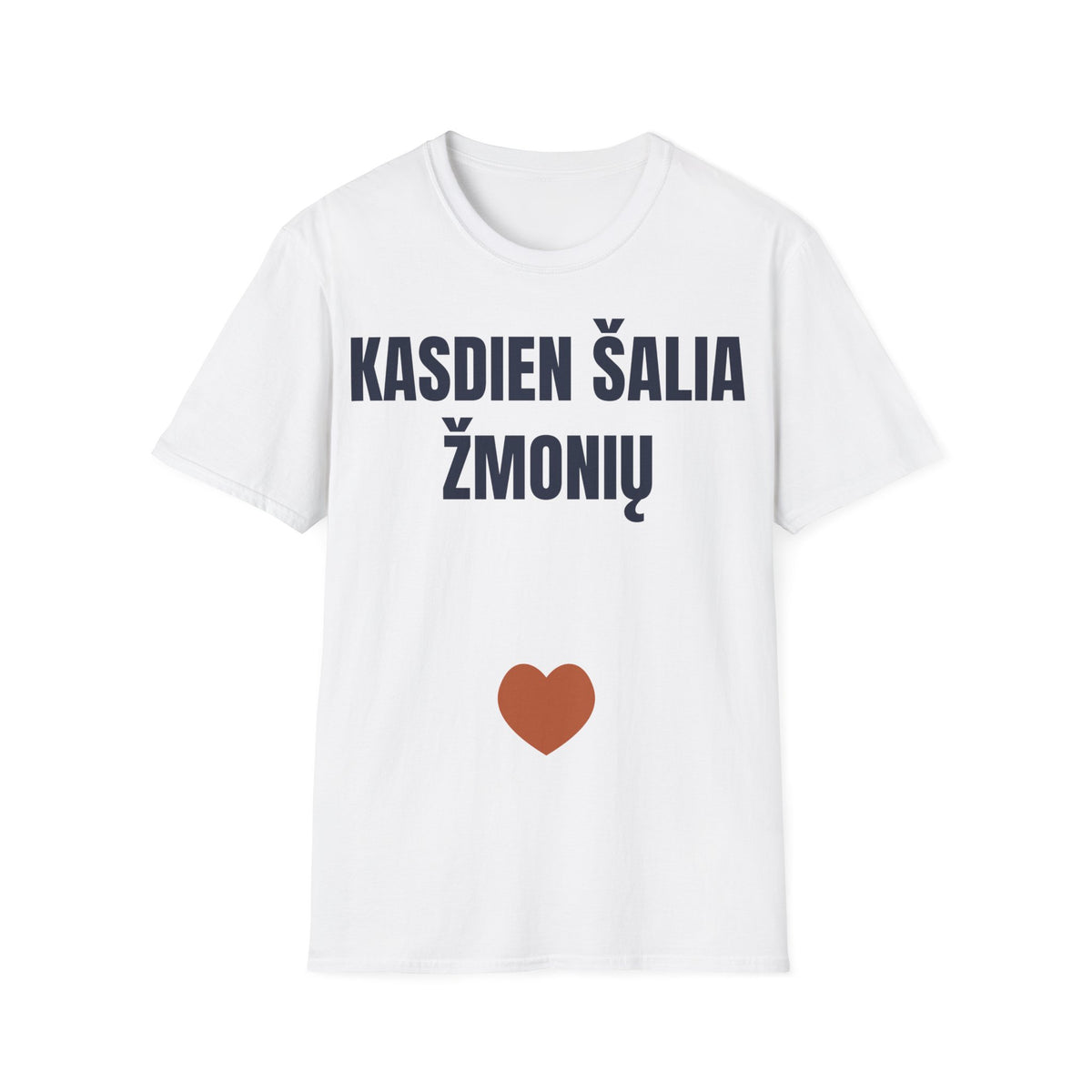 Kasdien šalia žmonių — Marškinėliai, spaudos vaizdas