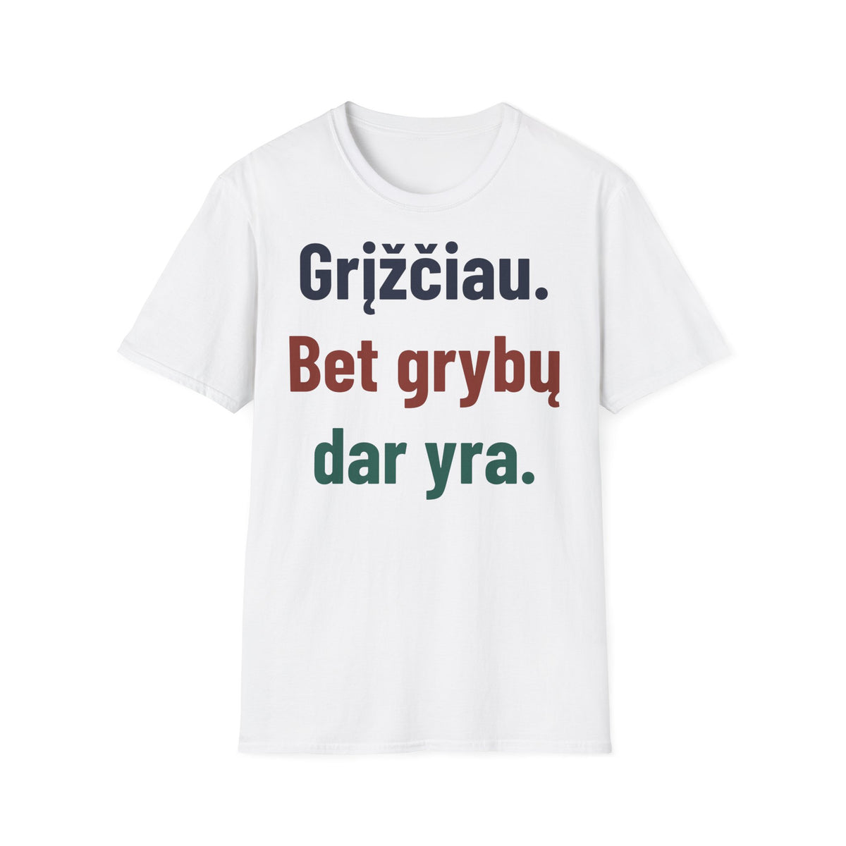 Grįžčiau. Bet grybų dar yra.