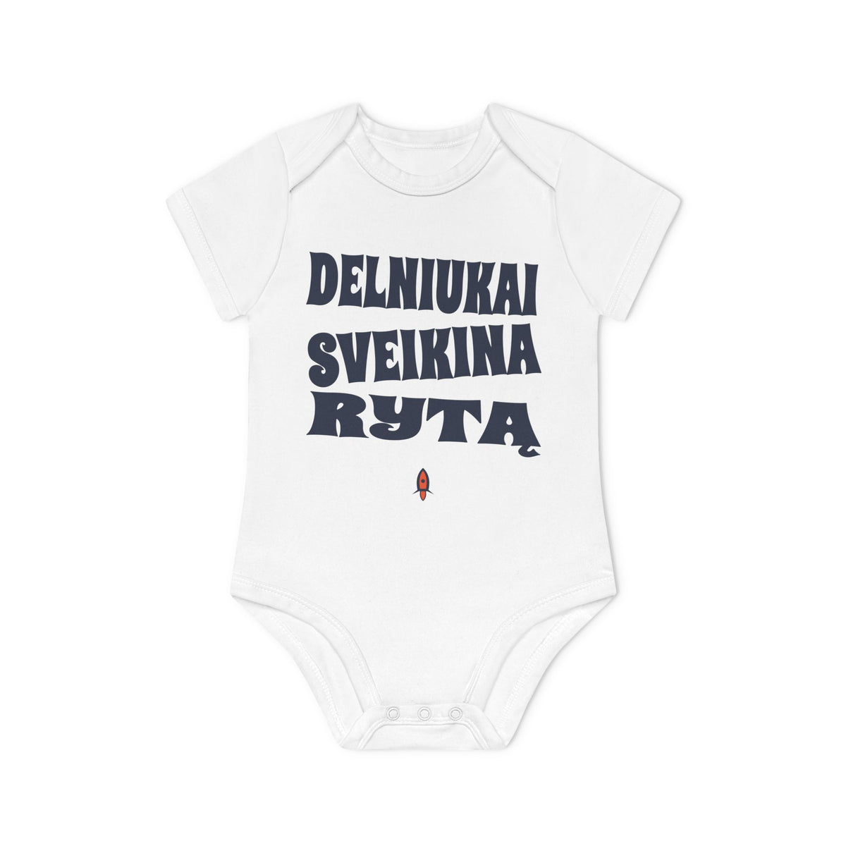 Delniukai sveikina rytą.