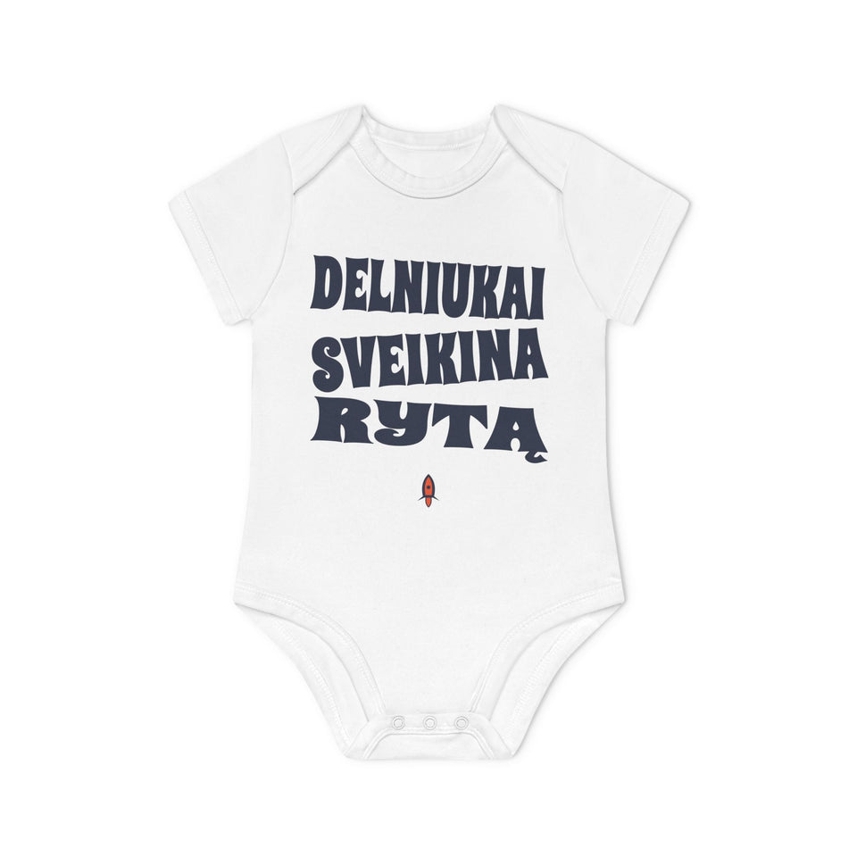 Delniukai sveikina rytą.
