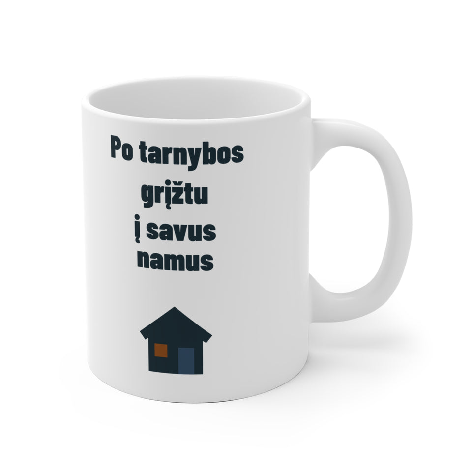 Po tarnybos grįžtu į savus namus