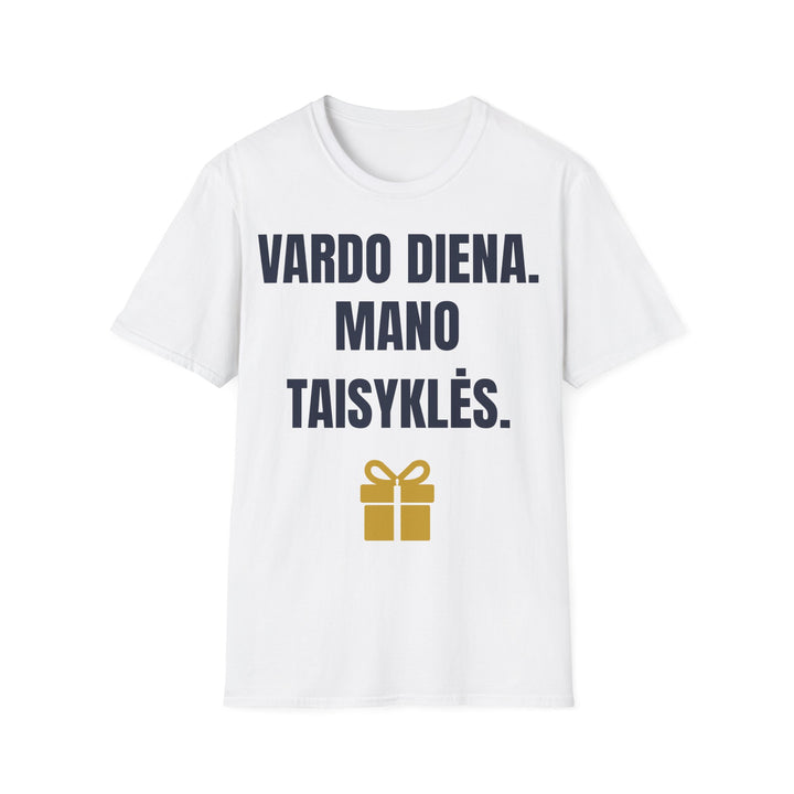 Vardo diena. Mano taisyklės.