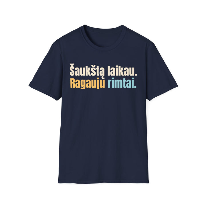 Šaukštą laikau. Ragauju rimtai.