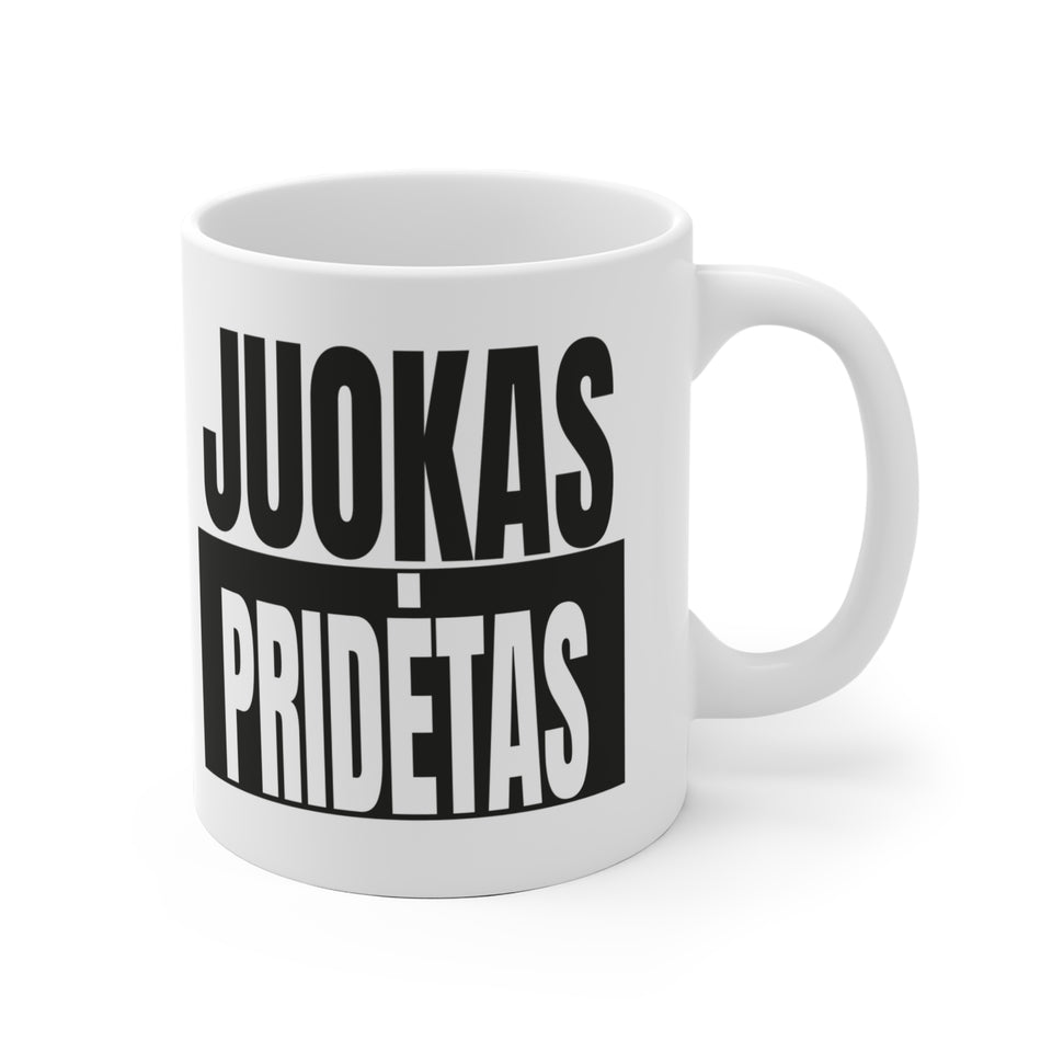 Juokas pridėtas.