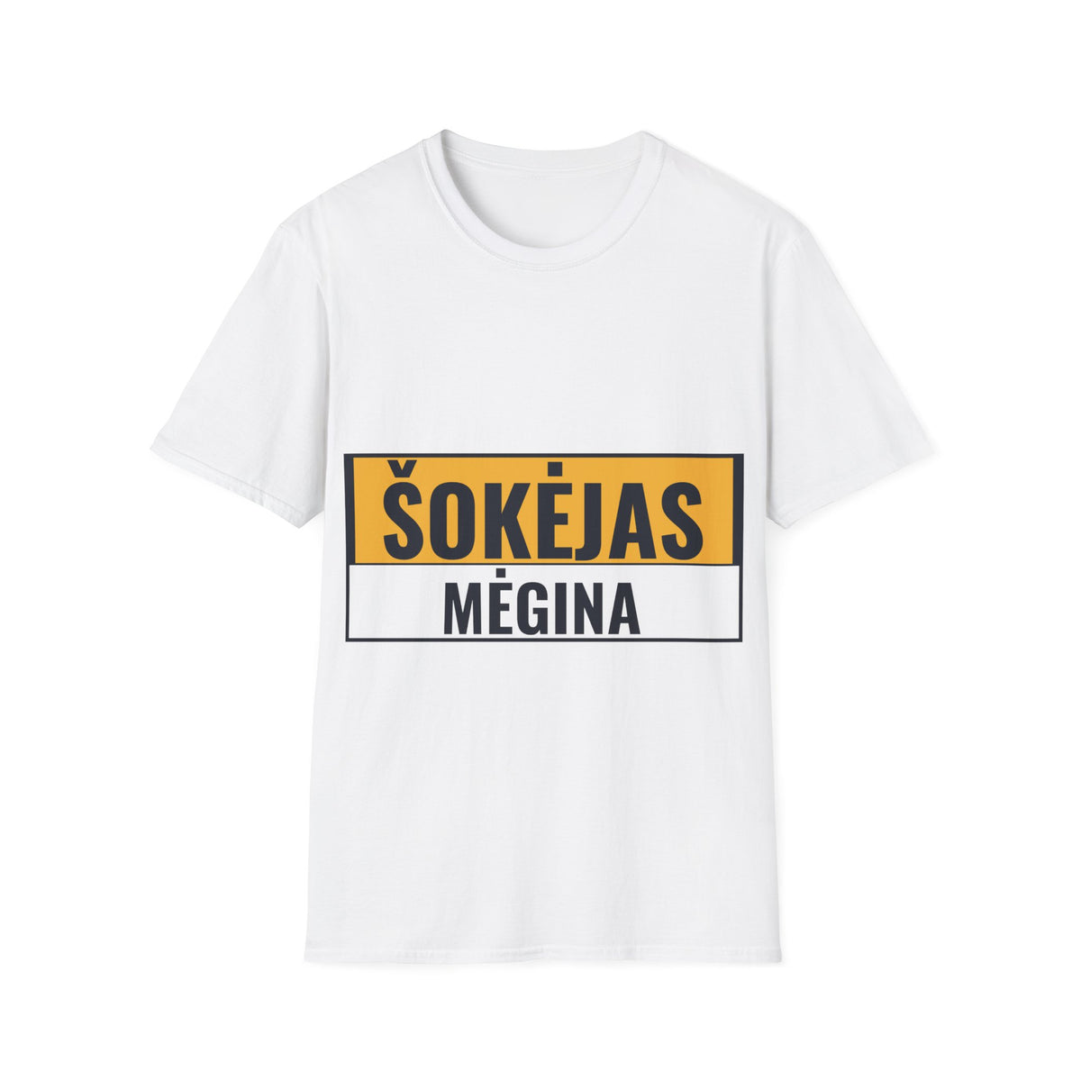 Šokėjas mėgina.