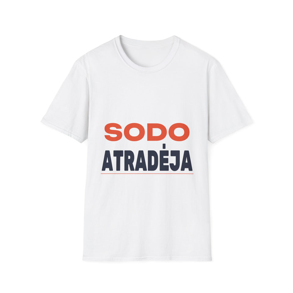 Sodo atradėja.