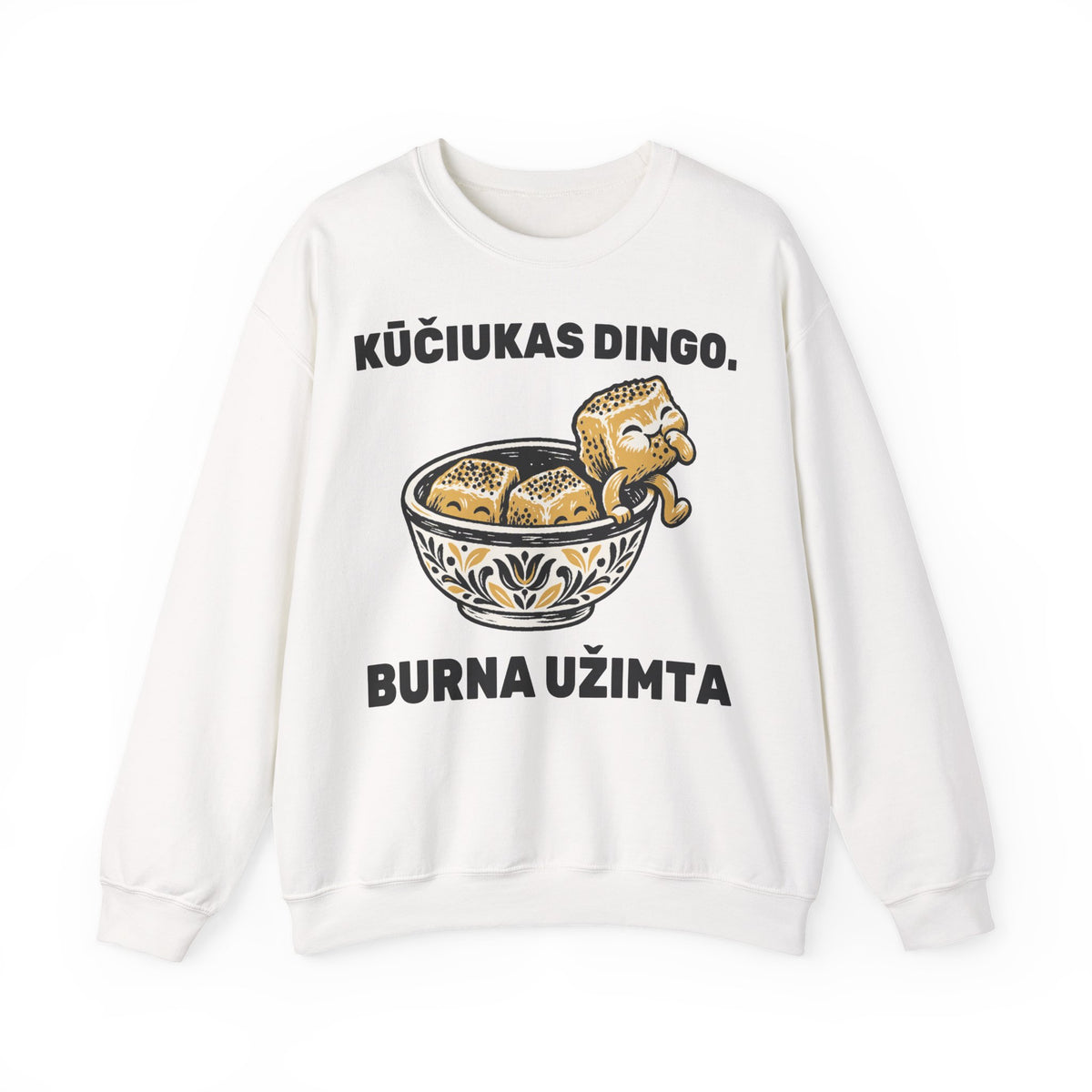 Kūčiukas dingo. Burna užimta
