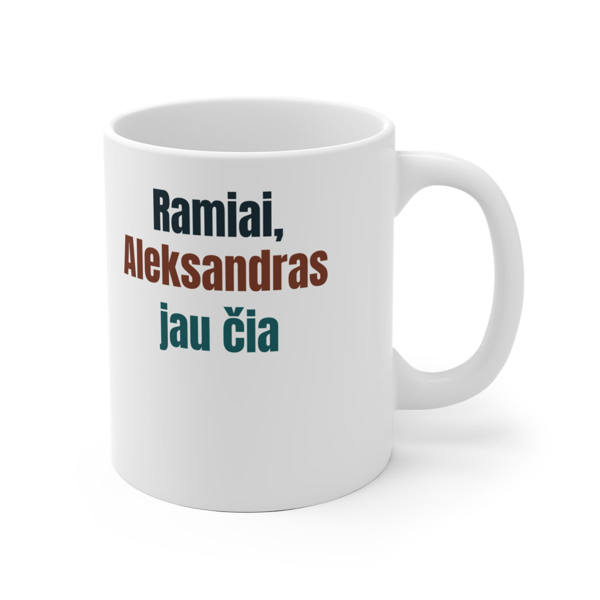 Ramiai, Aleksandras jau čia