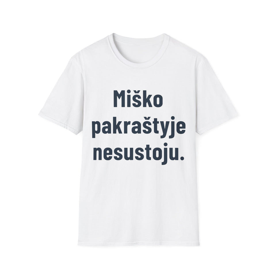 Miško pakraštyje nesustoju.