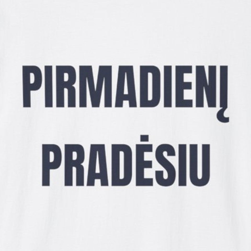 Darbą kuriame kartu — Marškinėliai, spaudos vaizdas