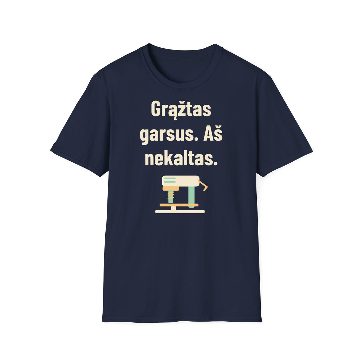 Grąžtas triukšmauja. Aš nekaltas.