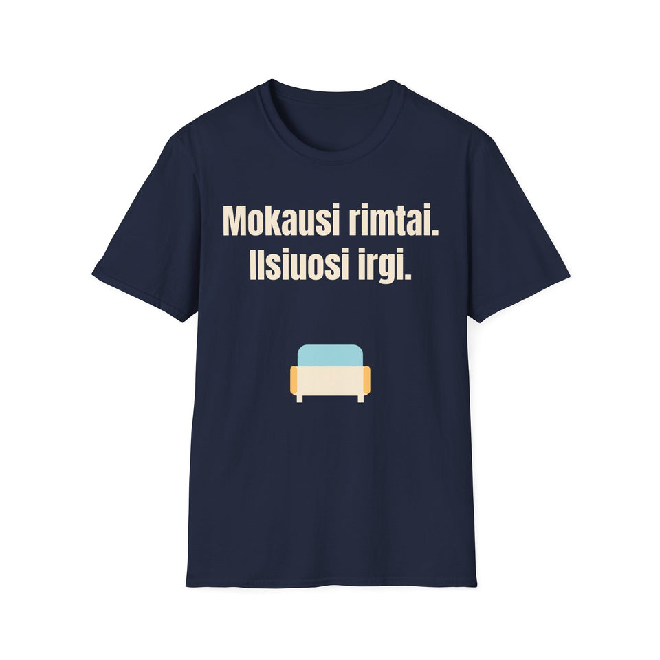 Mokausi rimtai. Ilsiuosi irgi.