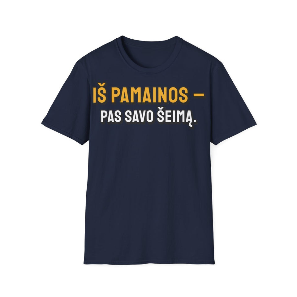 Iš pamainos – pas savo šeimą.
